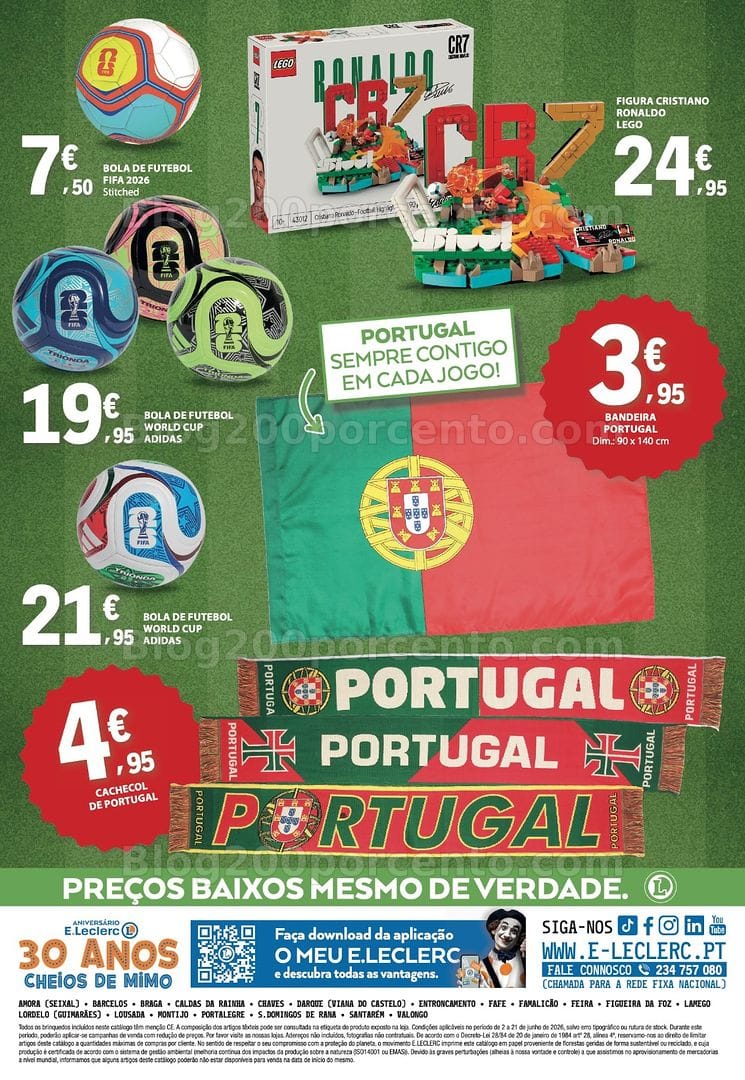 Antevisão Folheto E-LECLERC Tecnologia Especial Mundial Promoções de 2 a 21 junho